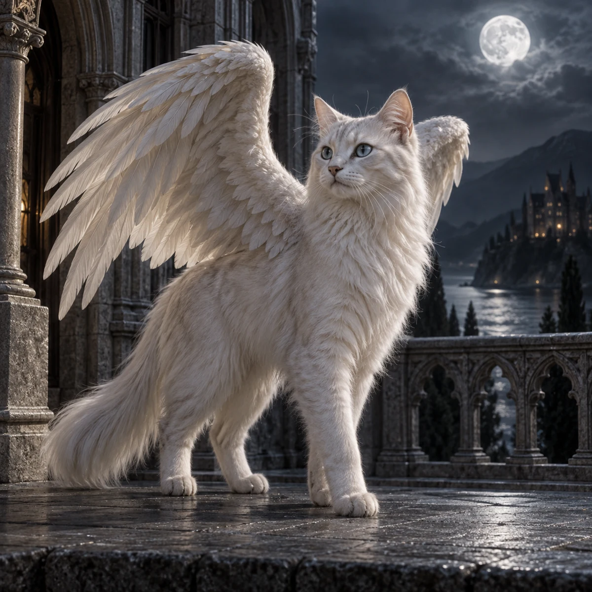 Nimrath, Pearl-Winged Feline