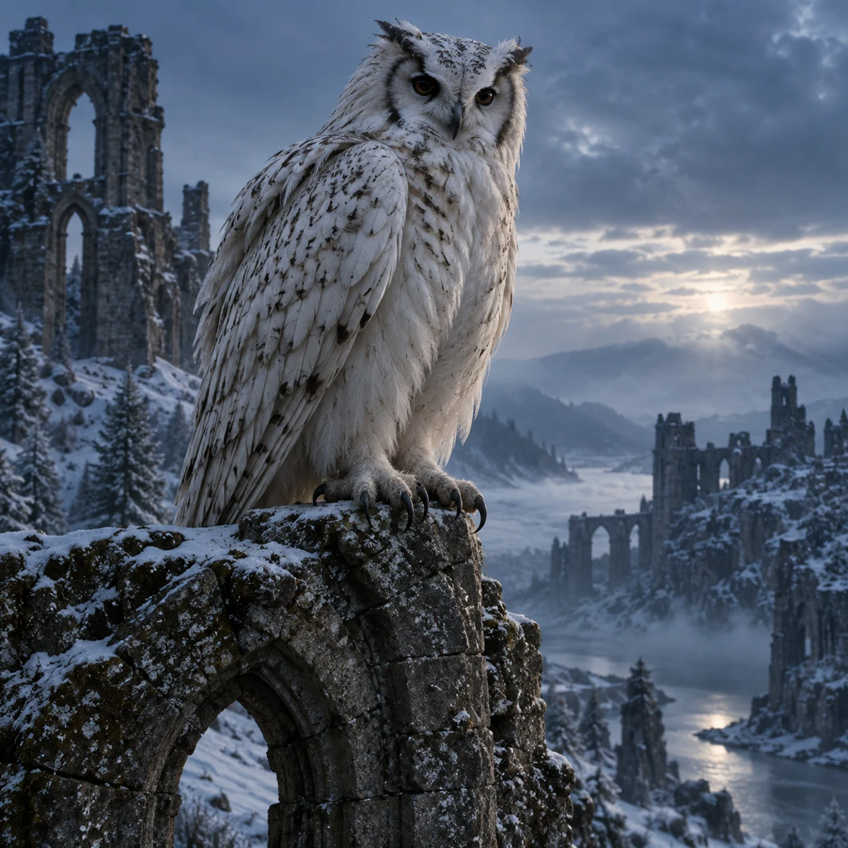 Tharun, Pale Watcher Owl