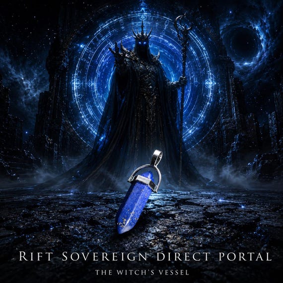 The Rift Sovereign — Direct Portal Pendant