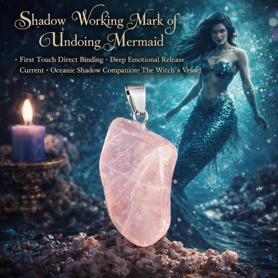 Shadow Working Mark of Undoing Mermaid — First Touch Direct Binding — Deep Emotional Release Current — Oceanic Shadow Companion