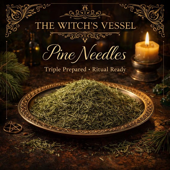 Triple Prepared Pine Needles