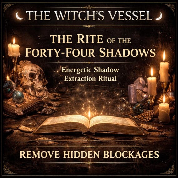Ritual of the 44 Shadows — Destiny Distortion Removal Ritual — Fate Interference Extraction
