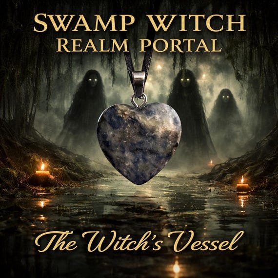 The Swamp Witch Realm — The 313 — Direct Portal Pendant