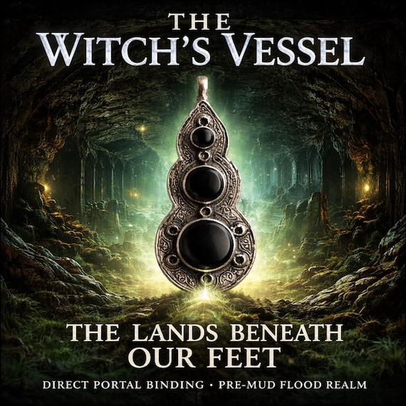 The Lands Beneath Our Feet — Direct Portal Pendant