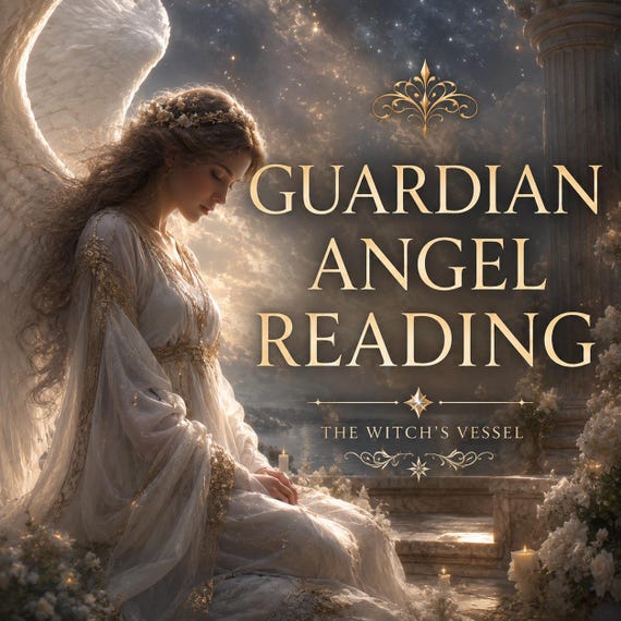 Personalized Guardian Angel Reading - Protective Guide Profile and Written Digital PDF