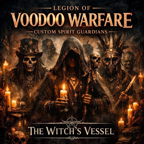 Voodoo Protection Ritual — Custom Spirit Warriors — Spiritual Defense Service — Energy Protection — Psychic Attack Shield
