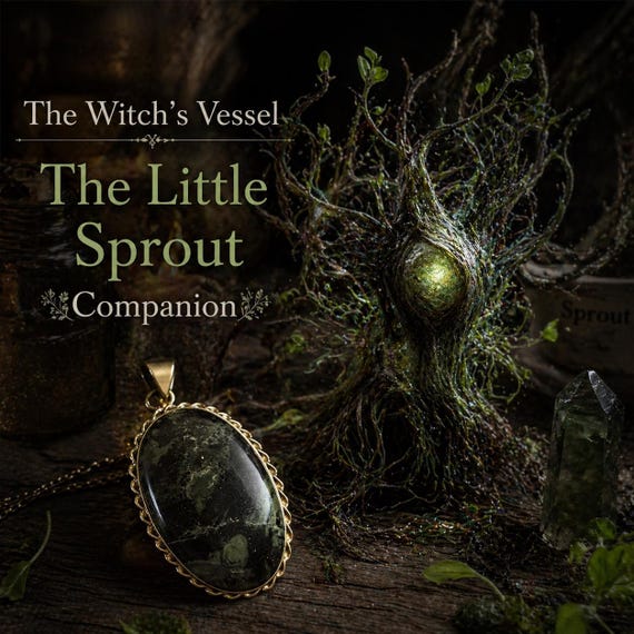 The Little Sprout — Lamine — First Touch Direct Binding — Growth Entity — Renewal Companion — Emotional & Life Expansion — Witch’s Vessel