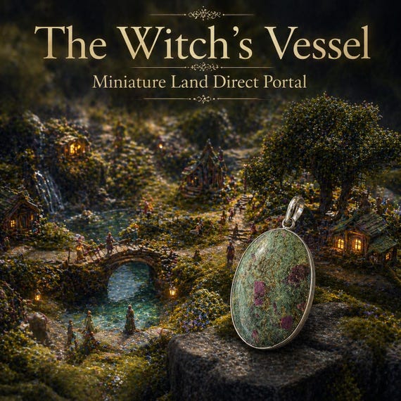 Miniature Land — Direct Portal Pendant