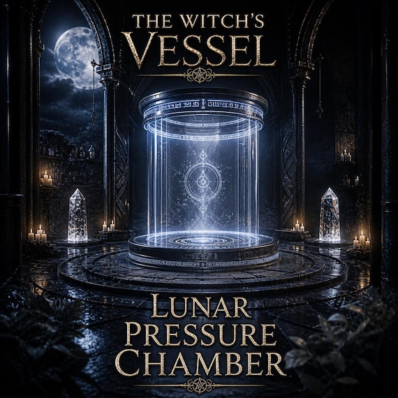 Lunar Pressure Chamber — Astral Cleansing — Negative Energy Removal — Spiritual Protection — Energy Reset Tool