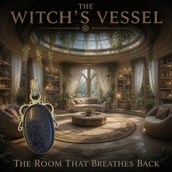 The Room That Breathes Back — Direct Portal Pendant