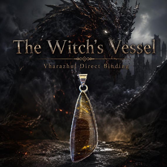 Romuald Vharazhul Direct Binding — Threshold Dragon — Ruin Smoke Current Pendant