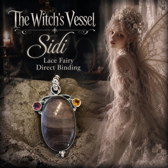 Sidi Lace Fairy Direct Binding — Spirit Companion — Ethereal Feminine Entity — Ghost Fairy Binding