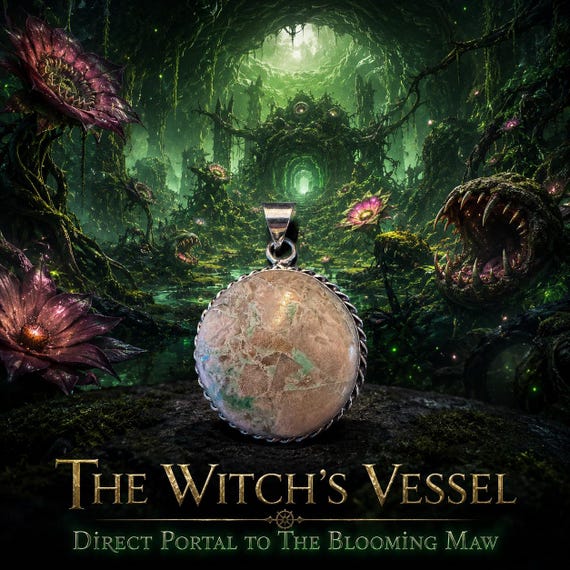 The Blooming Maw — Direct Portal Pendant