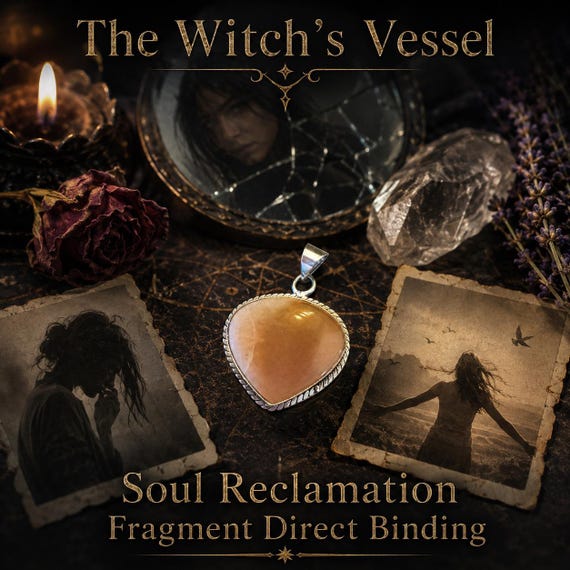 Soul Reclamation Amulet — Aura Restoration — Spiritual Healing Pendant — Fragment Return Talisman — Direct Binding