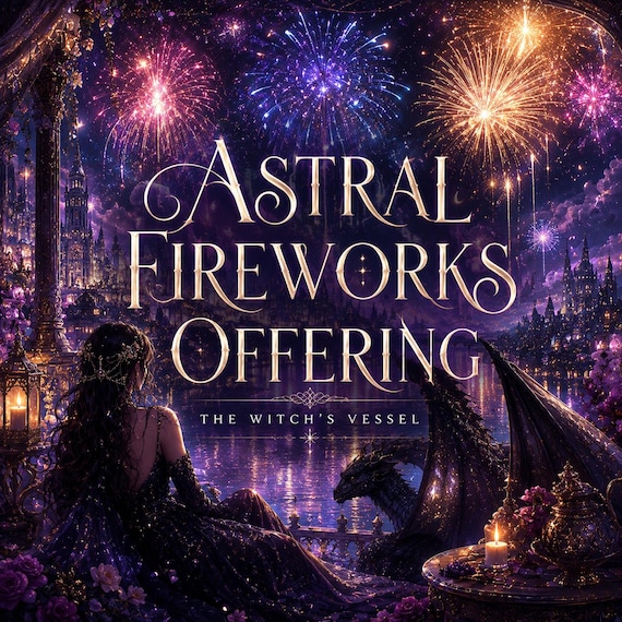 Astral Fireworks Offering — Spirit Companion Ritual — Direct Astral Presentation — Energetic Celebration Ritual