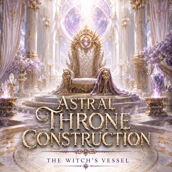 Astral Throne Construction — Sovereign Seat Manifestation Ritual — Divine Authority Current — Direct Astral Presentation