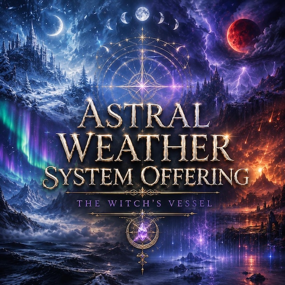 Astral Weather System Offering — Environmental Current Manifestation — Atmospheric Realm Alignment