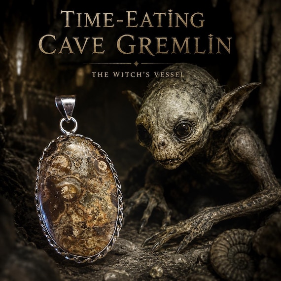 Ponme Time-Eating Cave Gremlin — First Touch Direct Binding — Emotional Burden Relief — Fossil Memory Entity