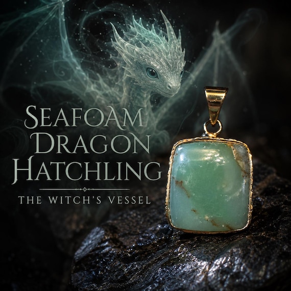 Marisyl Seafoam Dragon Hatchling — First Touch Direct Binding — Oceanic Comfort Dragon
