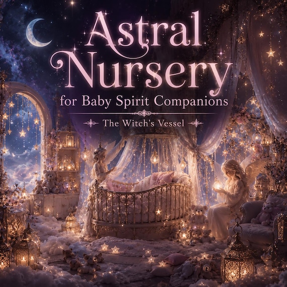 Astral Nursery — Protected Resting Realm for Baby Spirit Companions — Celestial Caretaker Sanctuary