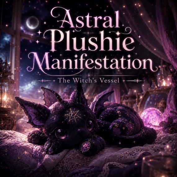 Spirit Companion Plushie Manifestation — Protective Dream Plush Companion — Astral Comfort Form