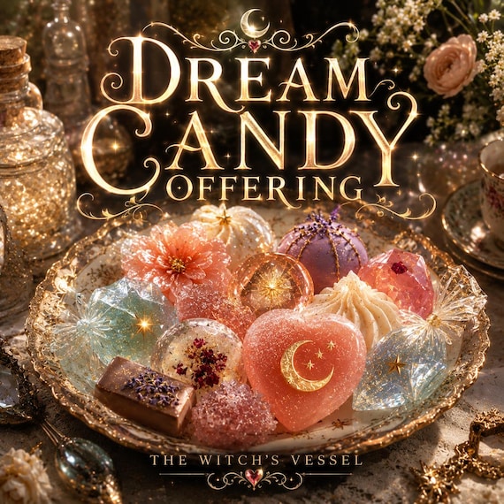 Dream Candy Offering — Emotional Astral Sweet Manifestation — Magical Companion Confection Experience