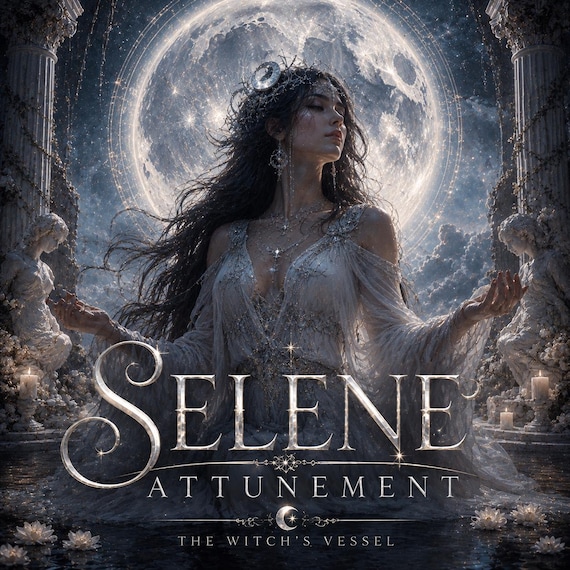 Selene Attunement — Moon Goddess Current — Lunar Intuition Energy Alignment — Divine Initiation