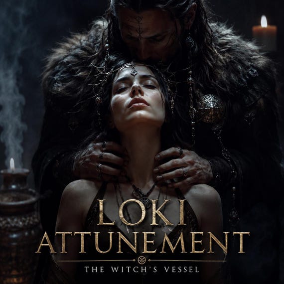 Loki Attunement — Trickster Fire Current — Chaos Transformation Energy Alignment — Spiritual Initiation