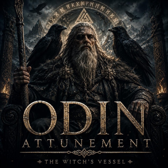 Odin Attunement — Allfather Current — Rune Wisdom Energy Alignment — Spiritual Initiation