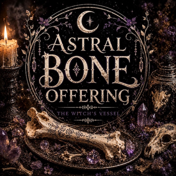 Spirit’s Pact Offering — Astral Bone Devotional — Ancient Remains Ritual Experience