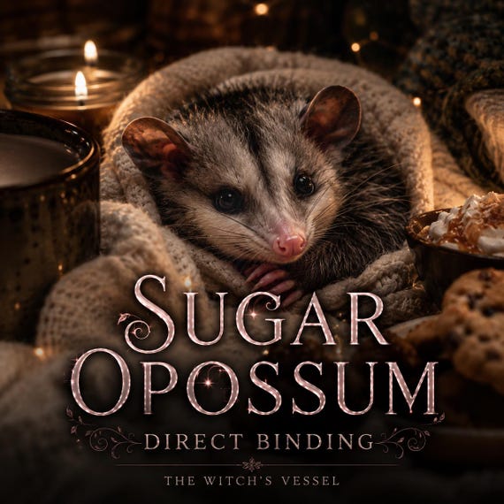 Maggie Direct Binding — Sugar Opossum