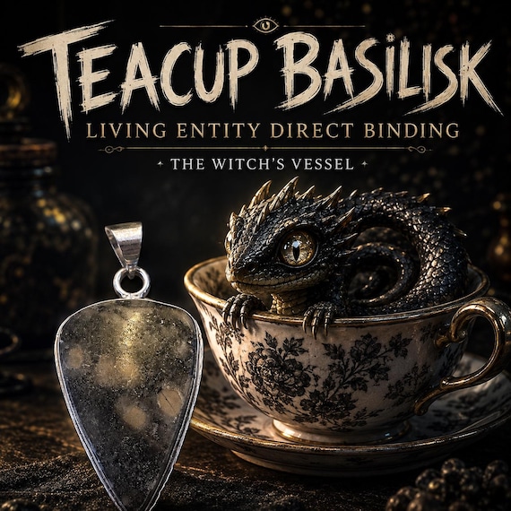 Eszmala The Teacup Basilisk — Living Entity Direct Binding — Boundary Enforcement — Toxic People Repellent — Confidence