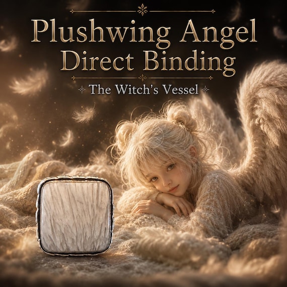 Millicent Direct Binding — The Plushwing Angel — Anxiety Relief — Emotional Comfort — Nervous System Calm