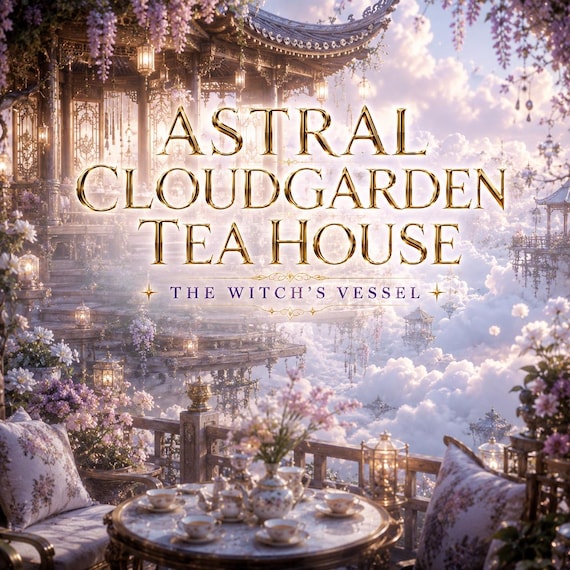 Cloudgarden Tea House — Astral Rest Offering — Rain Sanctuary Companion Retreat
