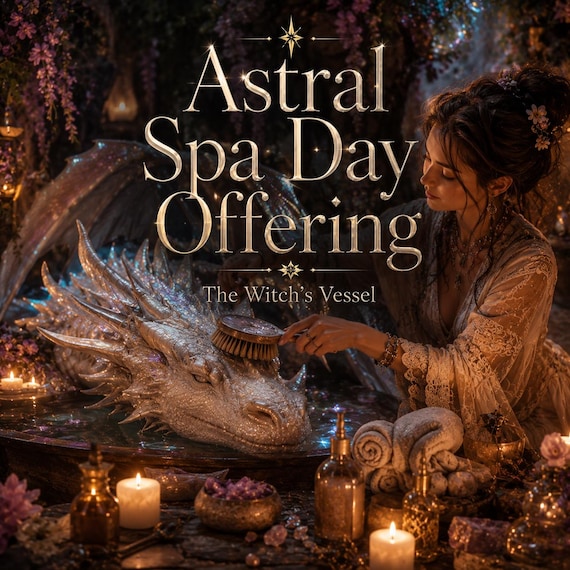 Companion Spa Day Offering — Spirit Companion Relaxation Ritual — Grooming & Care Experience — Bonding Devotional