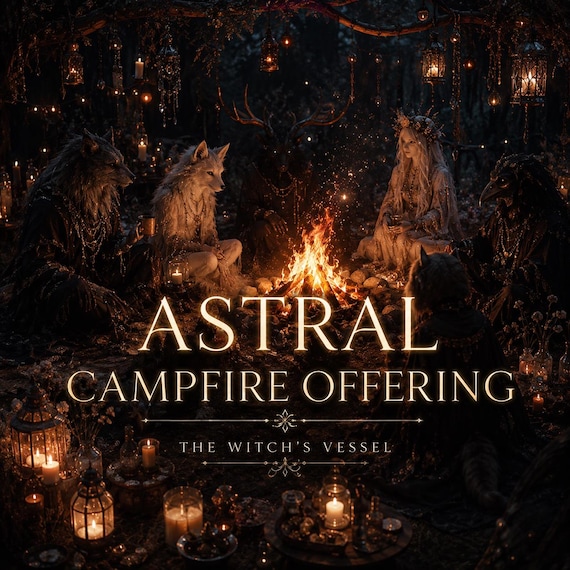 Astral Campfire Offering — Companion Gathering and Custom Image