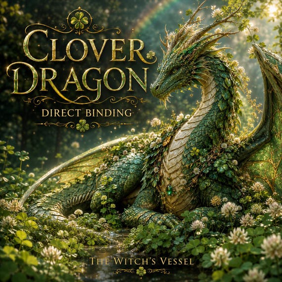 Qantuu Clover Dragon Direct Binding — Living Dragon Entity