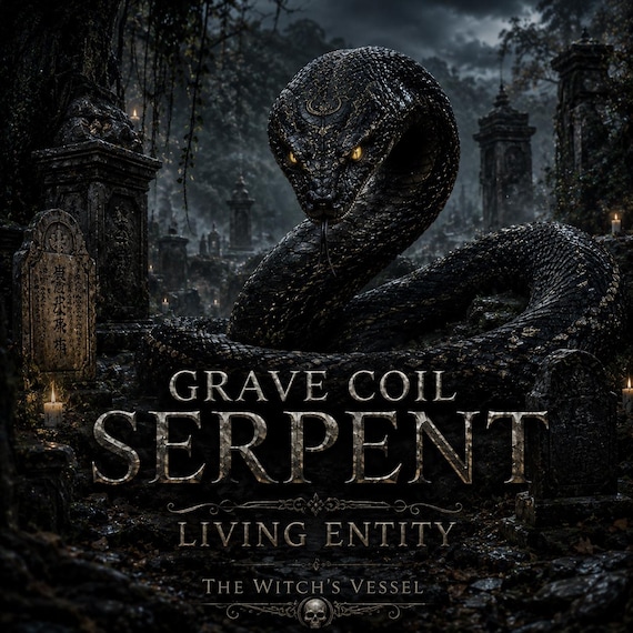 Kirata Grave Coil Serpent Direct Binding — Living Entity