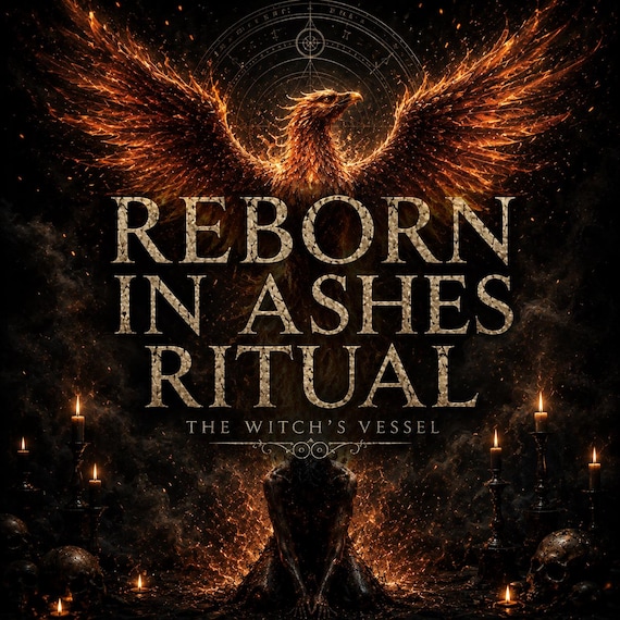 Reborn in Ashes Ritual — Phoenix Rebirth Ceremony — Personal Reinvention — New Beginnings