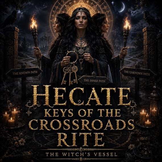 Hecate Keys of the Crossroads — Intuition & Witchcraft — Spiritual Guidance — New Paths
