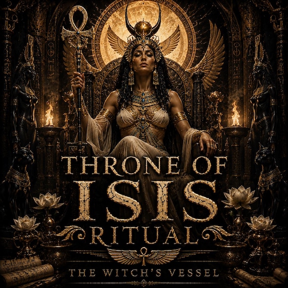 Isis Throne of Isis — Sacred Healing — Spiritual Wisdom — Devotion & Restoration