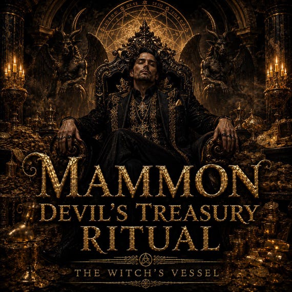 Mammon Devil's Treasury — Wealth & Prosperity — Material Success — Financial Abundance