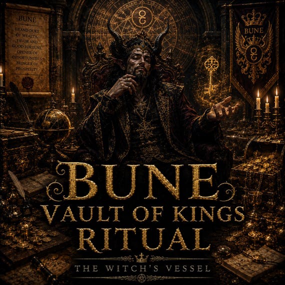 Bune Vault of Kings — Prosperity & Fortune — Business Growth — Opportunity Attraction