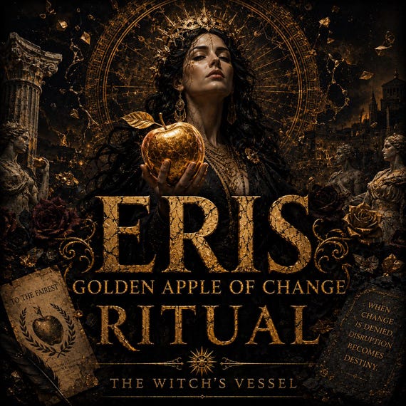 Eris Golden Apple of Change — Transformation & Breakthrough — Radical Renewal — New Beginnings
