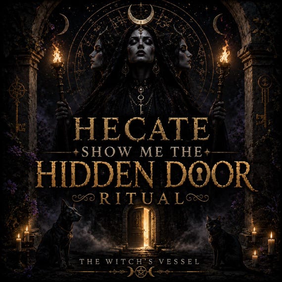Hecate Show Me the Hidden Door — Opportunity & Intuition — Sacred Crossroads — New Paths