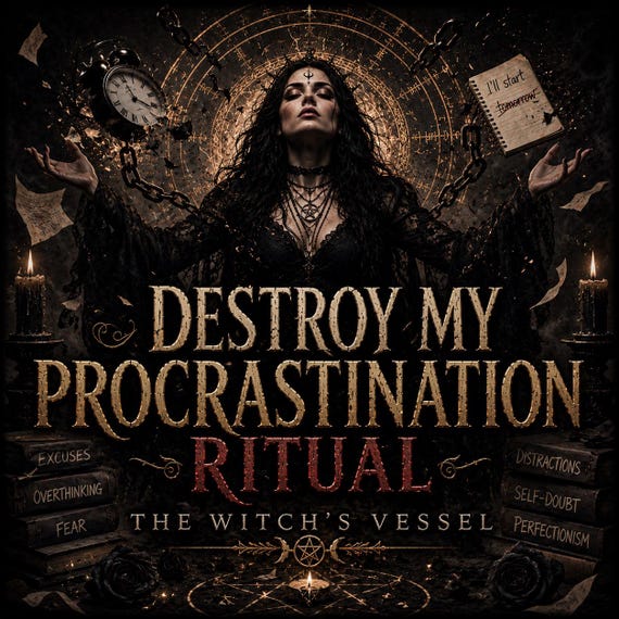 Destroy My Procrastination — Motivation & Focus — Break Mental Resistance — Take Action