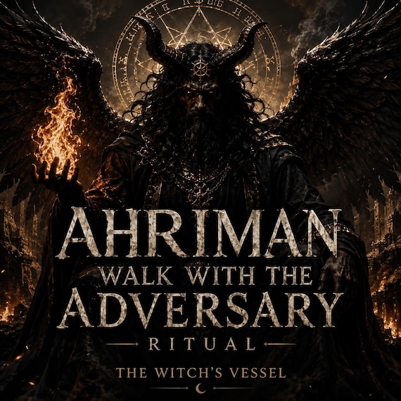 Ahriman Walk With the Adversary — Dark Path Ritual — Shadow Sovereignty — Personal Power