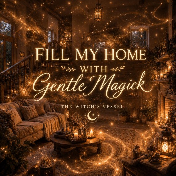 Fill My Home With Gentle Magick — Home Blessing Ritual — Peace — Harmony — Sacred Space