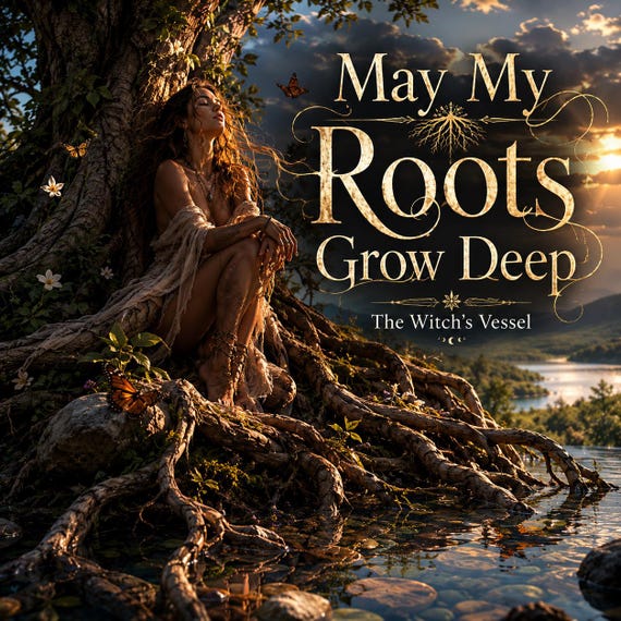 May My Roots Grow Deep — Grounding Ritual — Stability — Strength — Inner Foundation