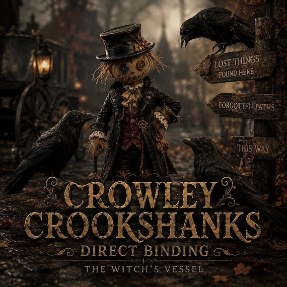 Crowley Crookshanks — Finder of Lost Things Companion Direct Binding